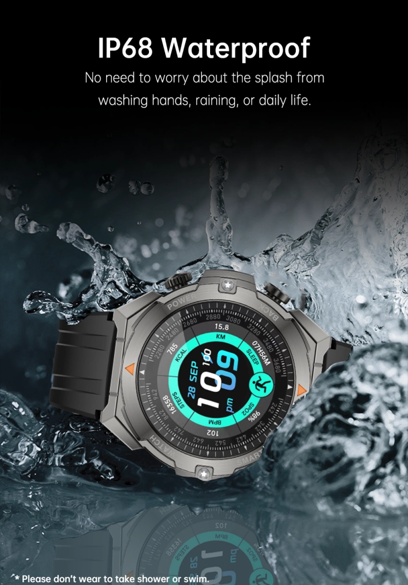 military smart watch men