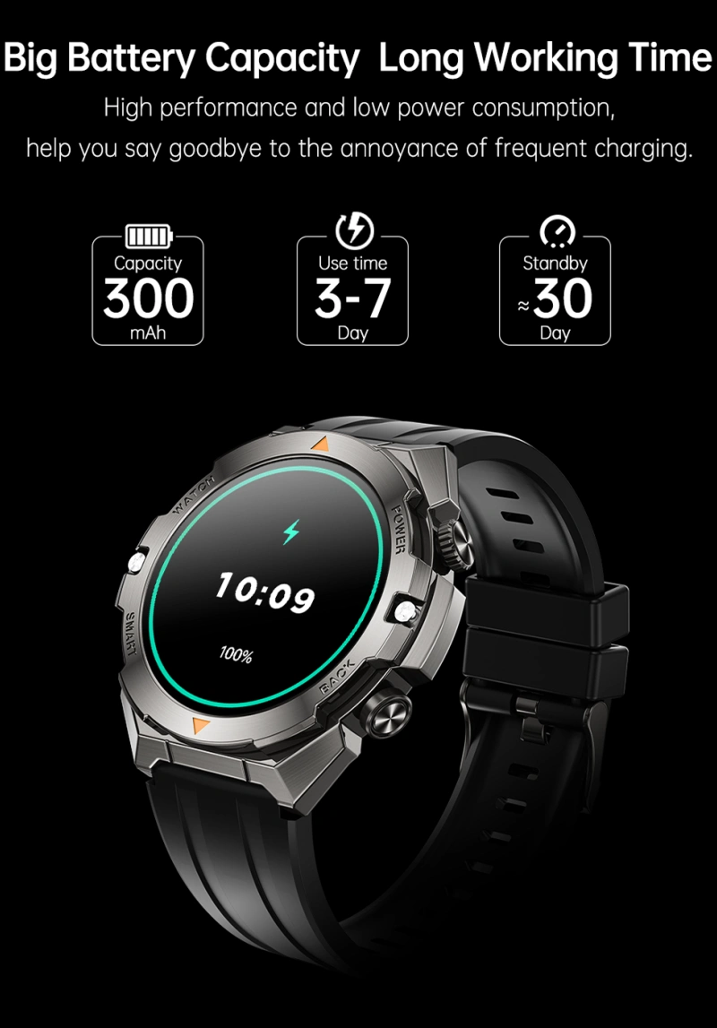 military smart watch men sport