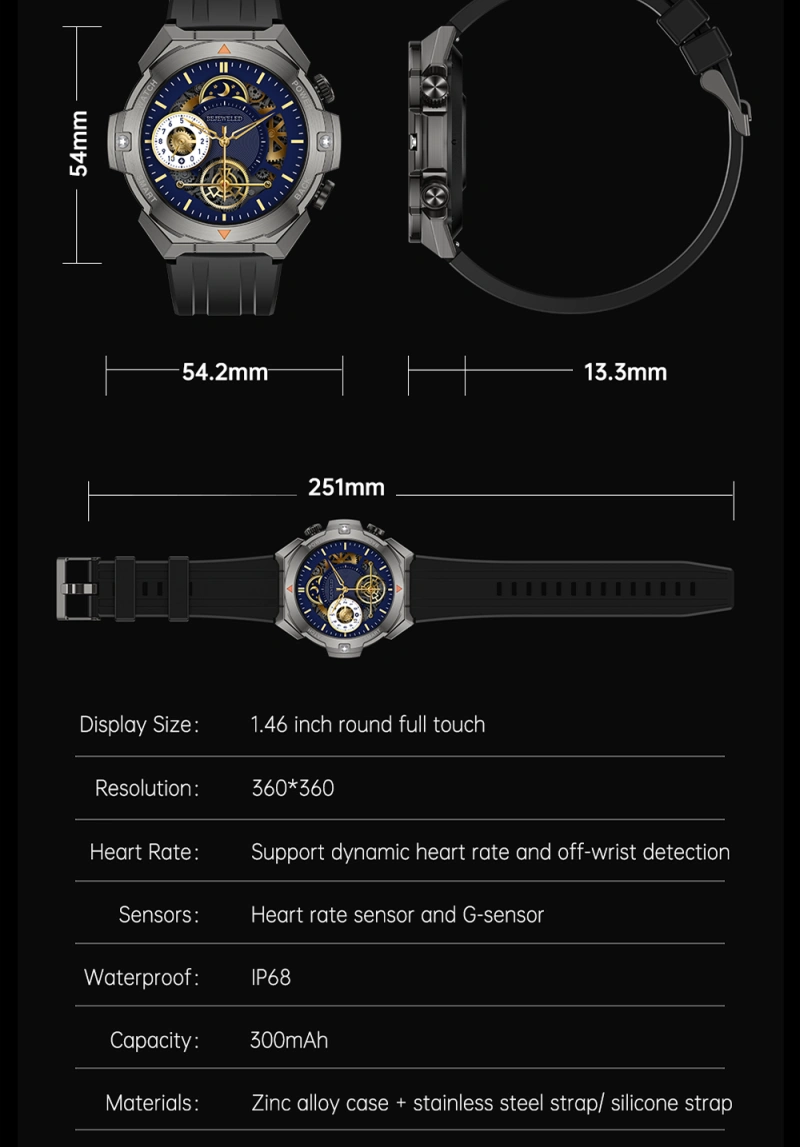 military smart watch sport
