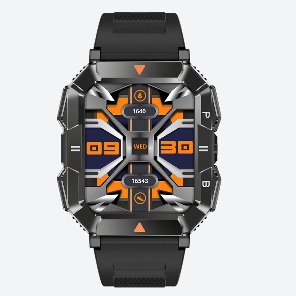 yk03 black smart watch fatonio