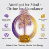 Fatonio Amethyst Citrine Crystal Money Tree - Image 3
